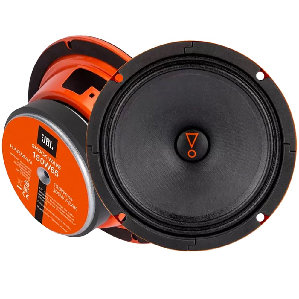 JBL Shock Wave 150W65 600W Peak (300W RMS) Shock Wave Series 6.5 Midrange Speakers