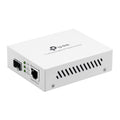 TP-Link TL-MC200 | Gigabit SFP to RJ45 Fiber Media Converter | Fiber to Ethernet Converter | Plug and Play | Durable Metal Casing | Versatile Compatibility | Auto-Negotiation | UL Certified