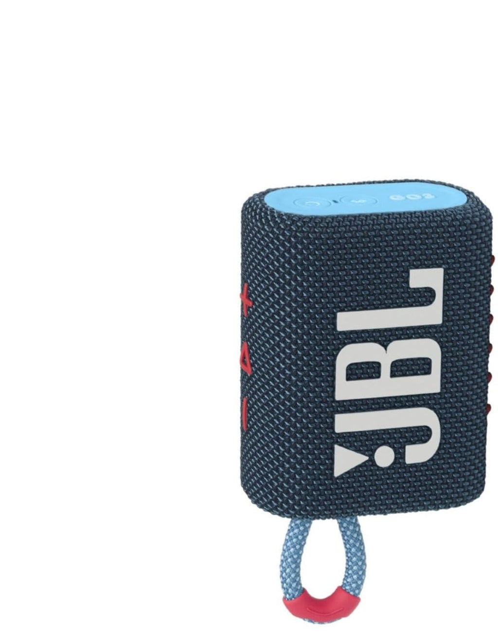 JBL Go 3 Speaker, Portable Bluetooth Speaker Waterproof IP67 Dustproof Outdoor (Blue&Pink)