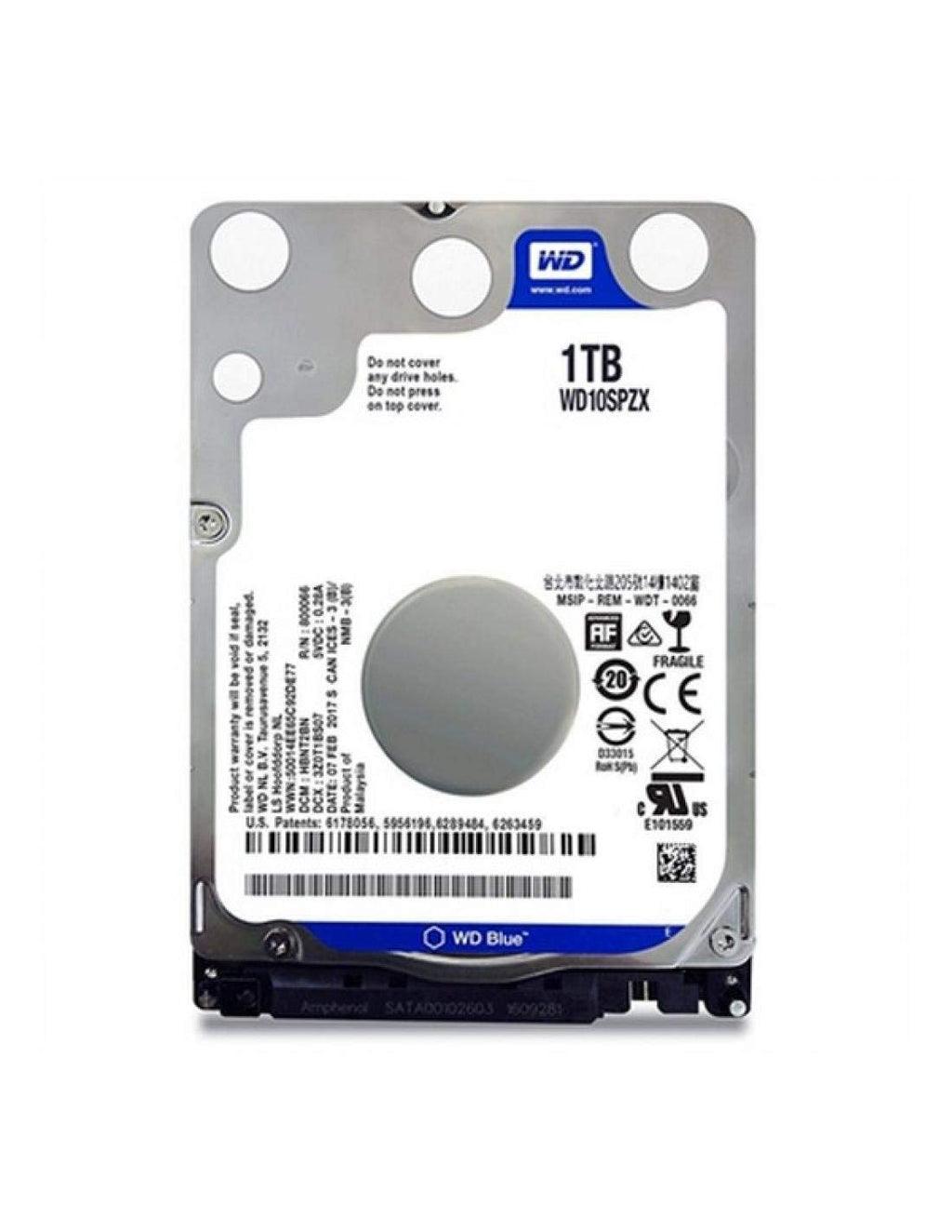 Western Digital WD10SPZX Hard Drive 1 TB 2.5 Inch SATA III