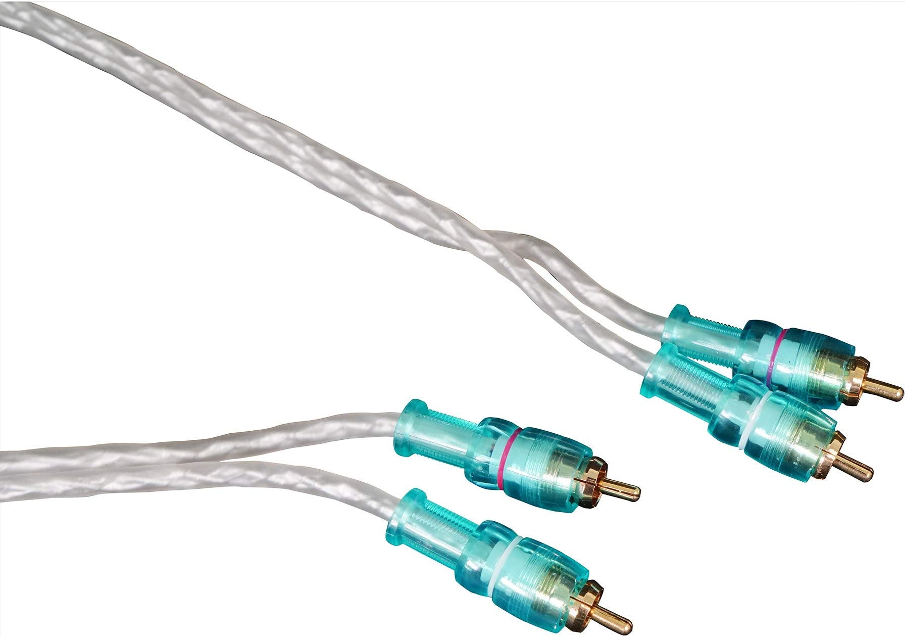 Rockville RMWK8 8 AWG Gauge Waterproof Marine/Boat Amplifier Wire Installation Kit, 25' OFC RCA Cables, Power, Ground, Speaker, Remote Wires, Fuse Holder, Includes RCA, and Accessories