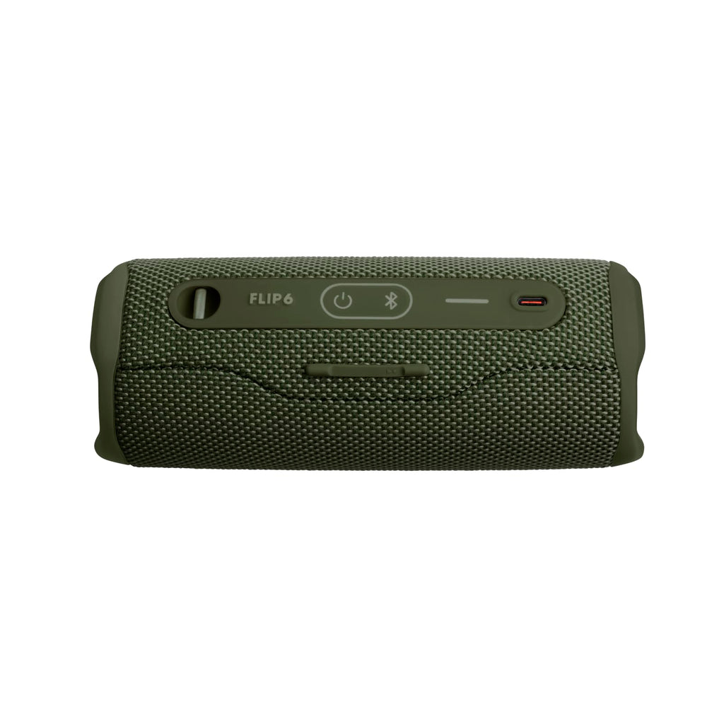 JBL Flip 6 Portable Bluetooth Speaker, 20W Power, 12 Hour Playback, IP67 Waterproof - Green
