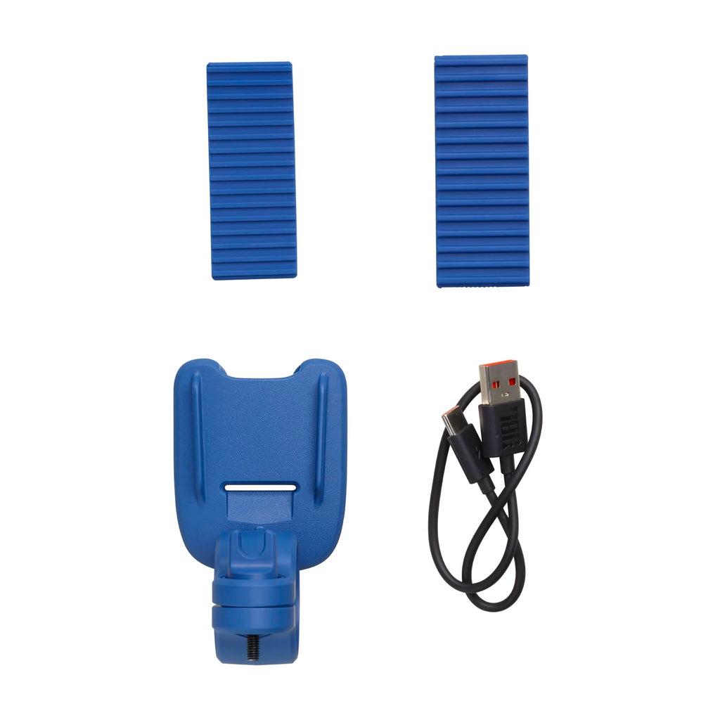 JBL Wind 3 FM Bluetooth Handlebar Speaker (Blue)
