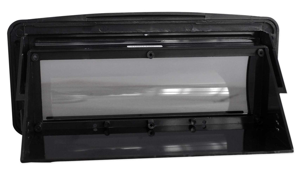 Rockville RWS4GB Universal Marine/Boat Receiver Splash Guard Housing Case Black