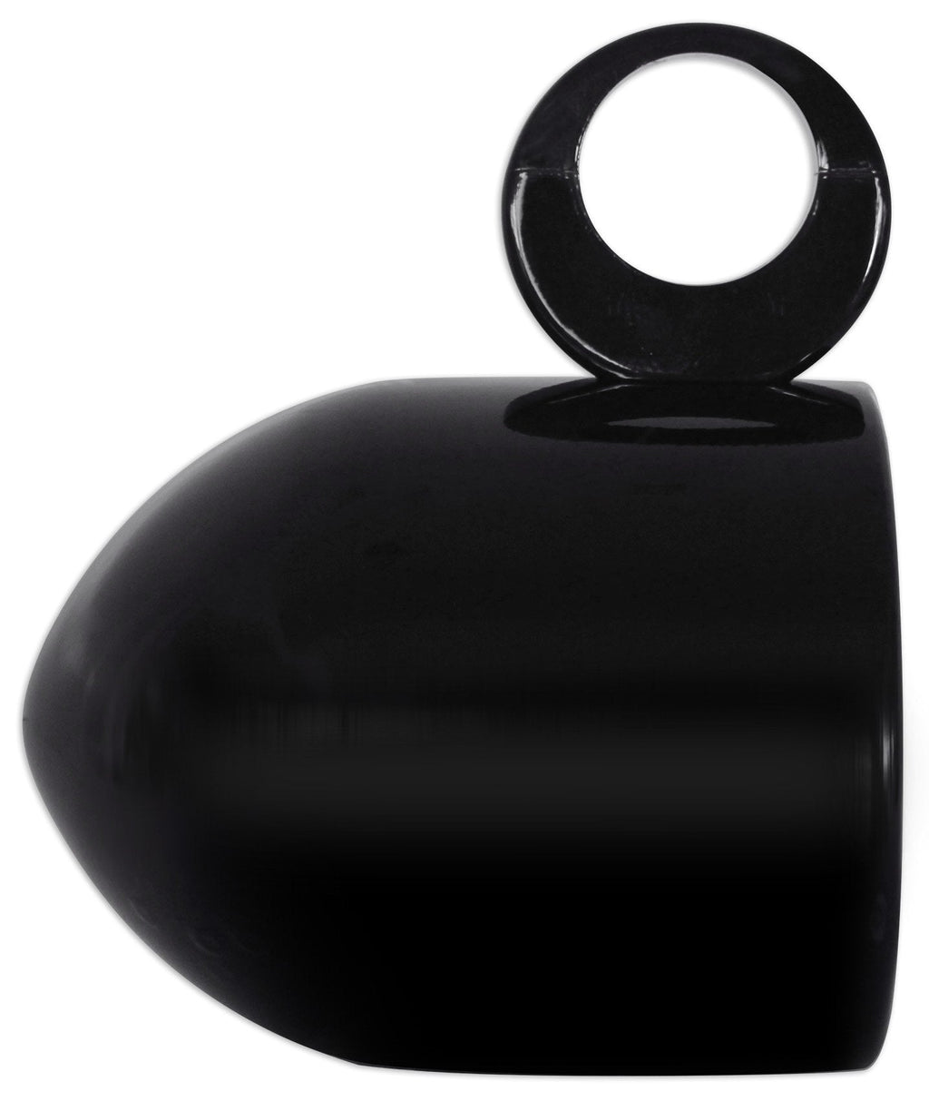 Pair Rockville MAC65B 6.5" Aluminum Wakeboard Tower Speaker Pod Enclosures, Black