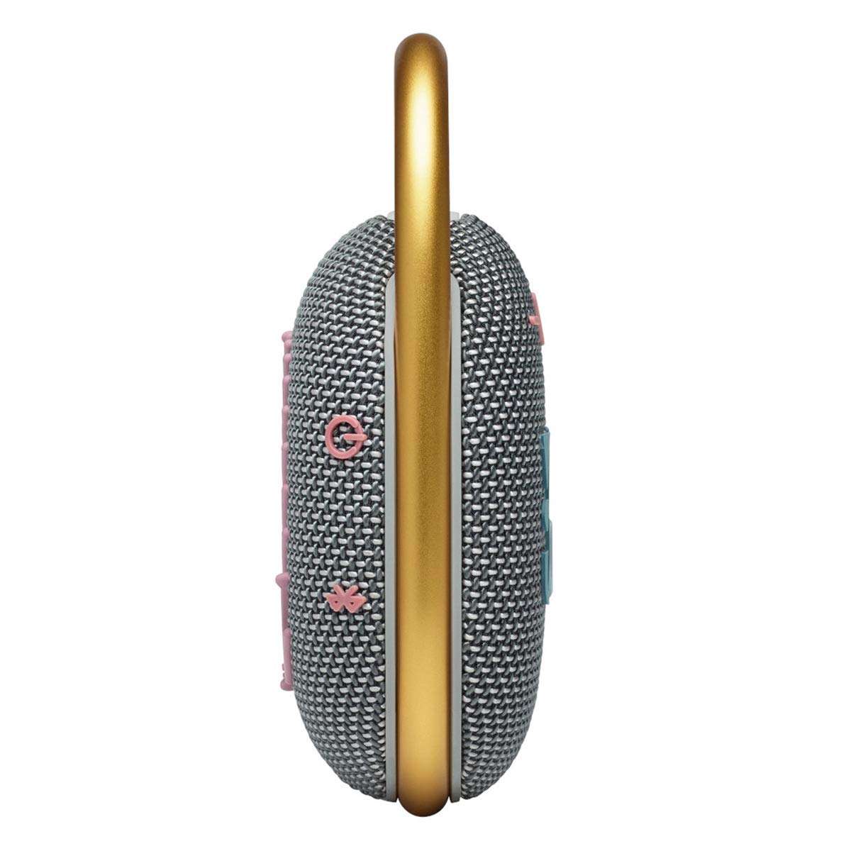 JBL Clip 4 - Portable Mini Bluetooth Speaker, big audio and punchy bass, integrated carabiner, IP67 waterproof and dustproof, 10 hours of playtime, speaker for home, outdoor and travel (Grey)