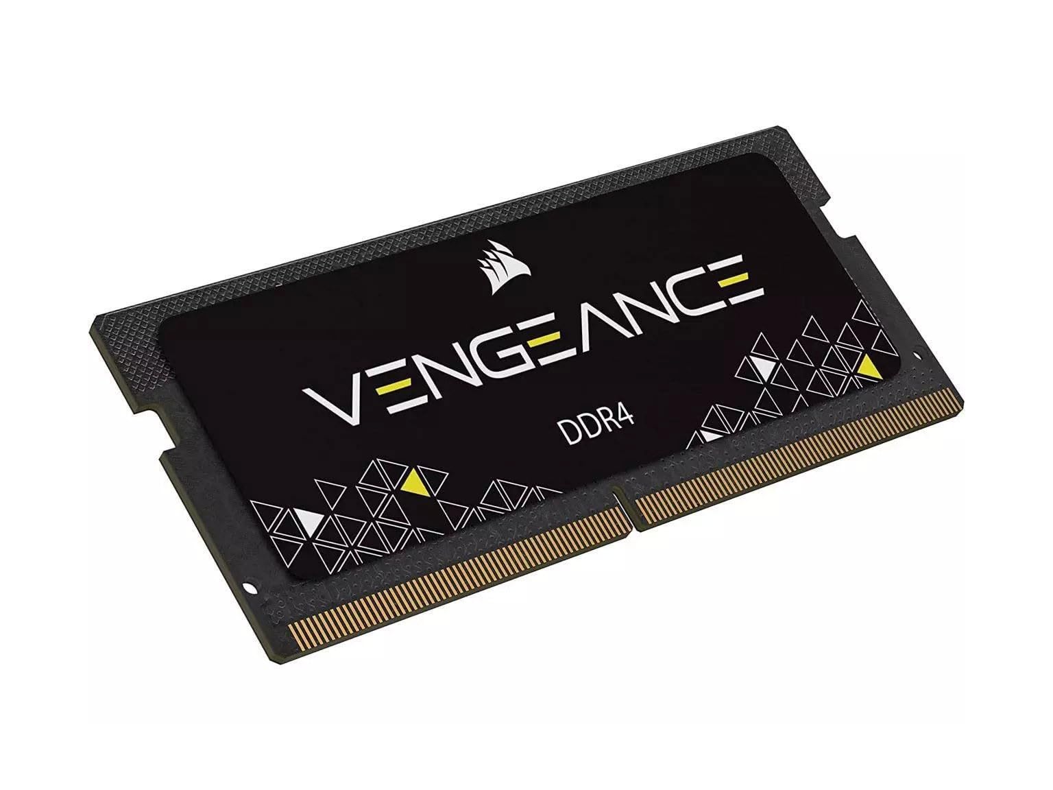 CORSAIR VENGEANCE SODIMM DDR4 RAM 16GB (1x16GB) Up to 3200MHz CL22-22-22-53 1.2V Intel AMD Laptop Notebook Memory - Black (CMSX16GX4M1A3200C22)