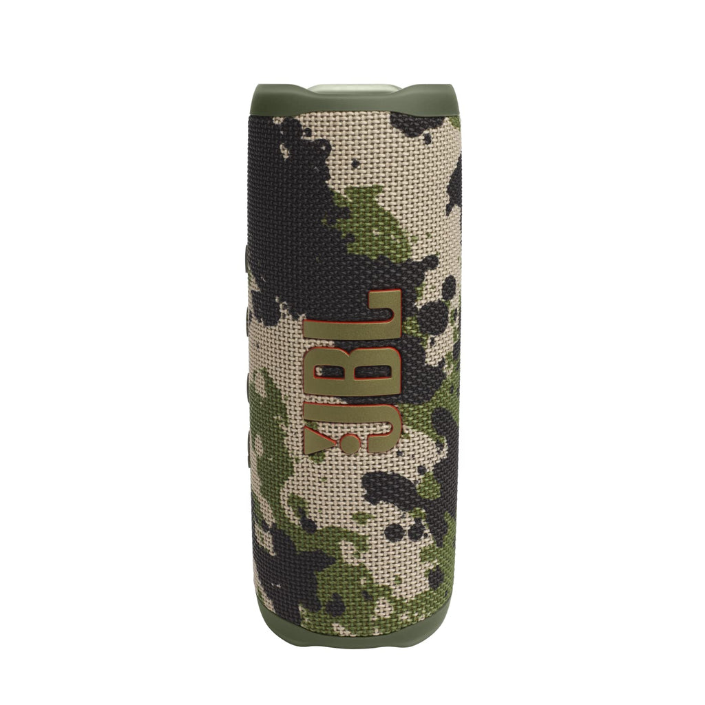 JBL Flip 6-Portable Bluetooth Speaker, Powerful Sound and Deep Bass, IPX7 Waterproof, 12 Hours of Playtime, PartyBoost for Multiple Speaker Pairing, Camo
