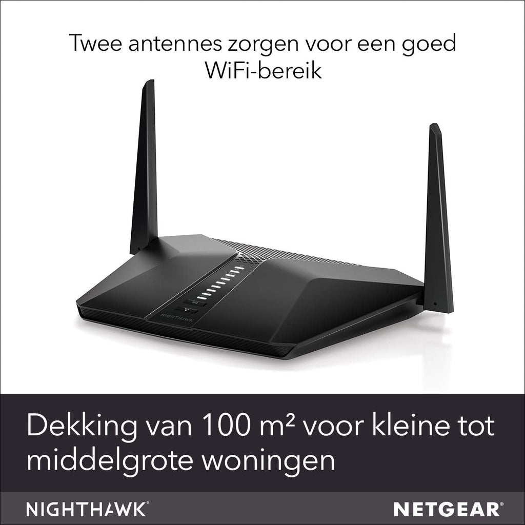 NETGEAR Nighthawk 4 Stream AX4 WiFi Router (RAX40) - AX3000 WiFi (Speeds up to 3Gbps) | Coverage up to 100 m²