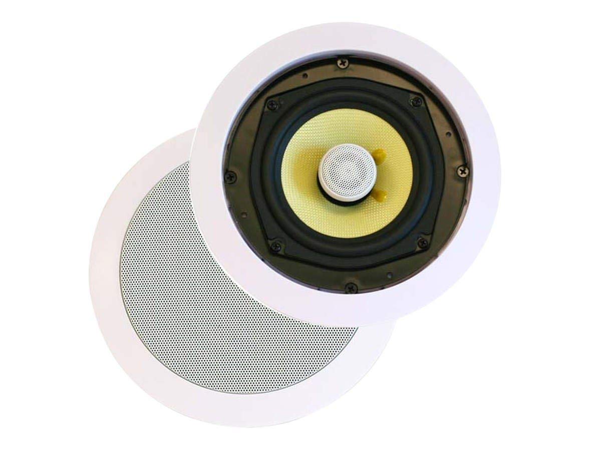 Monoprice Caliber In Ceiling Speakers 8 Inch Fiber 2-Way (pair) - 104104