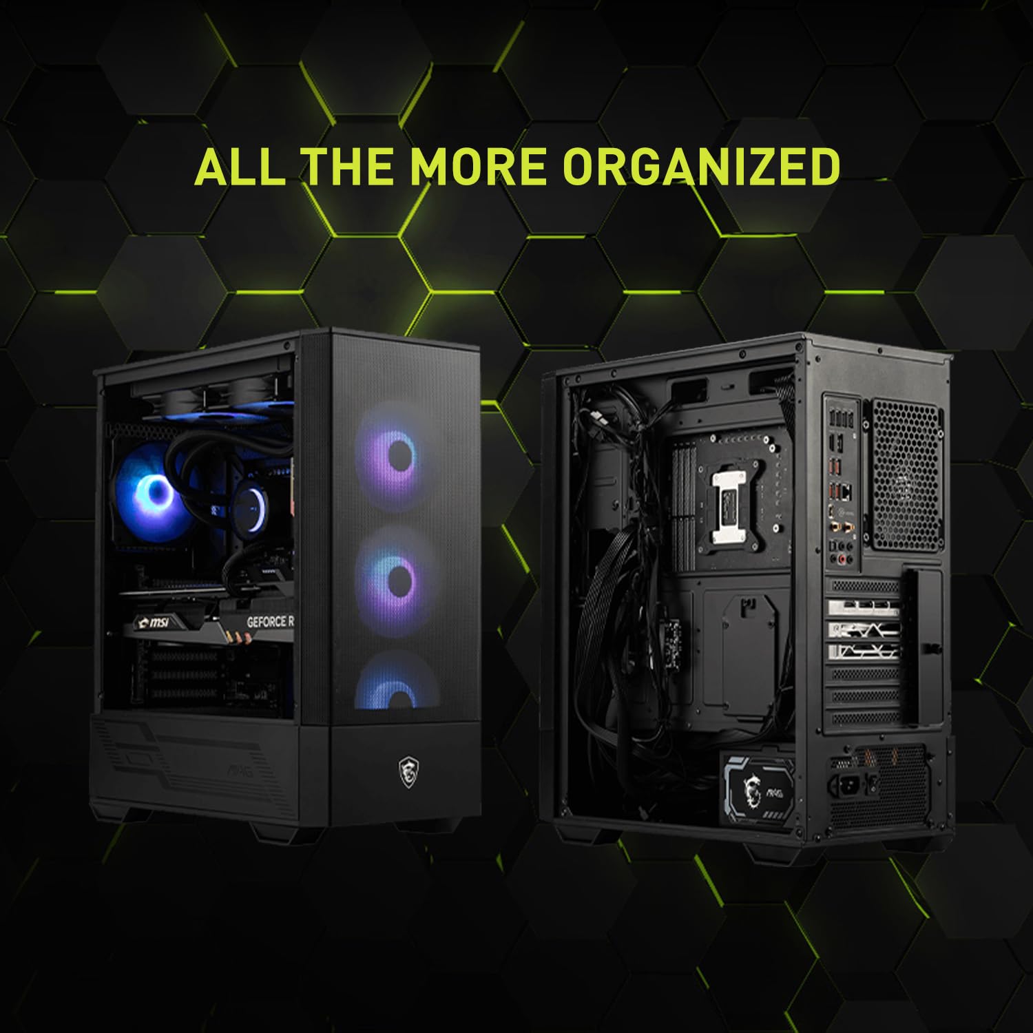 MSI MAG 1250GL PCIE 5 Gaming Power Supply - ATX 3.1 & PCIE 5.1 Ready - Full Modular - 80 Plus Gold Certified 1250W - Compact Size - ATX PSU - 10 Year Warranty