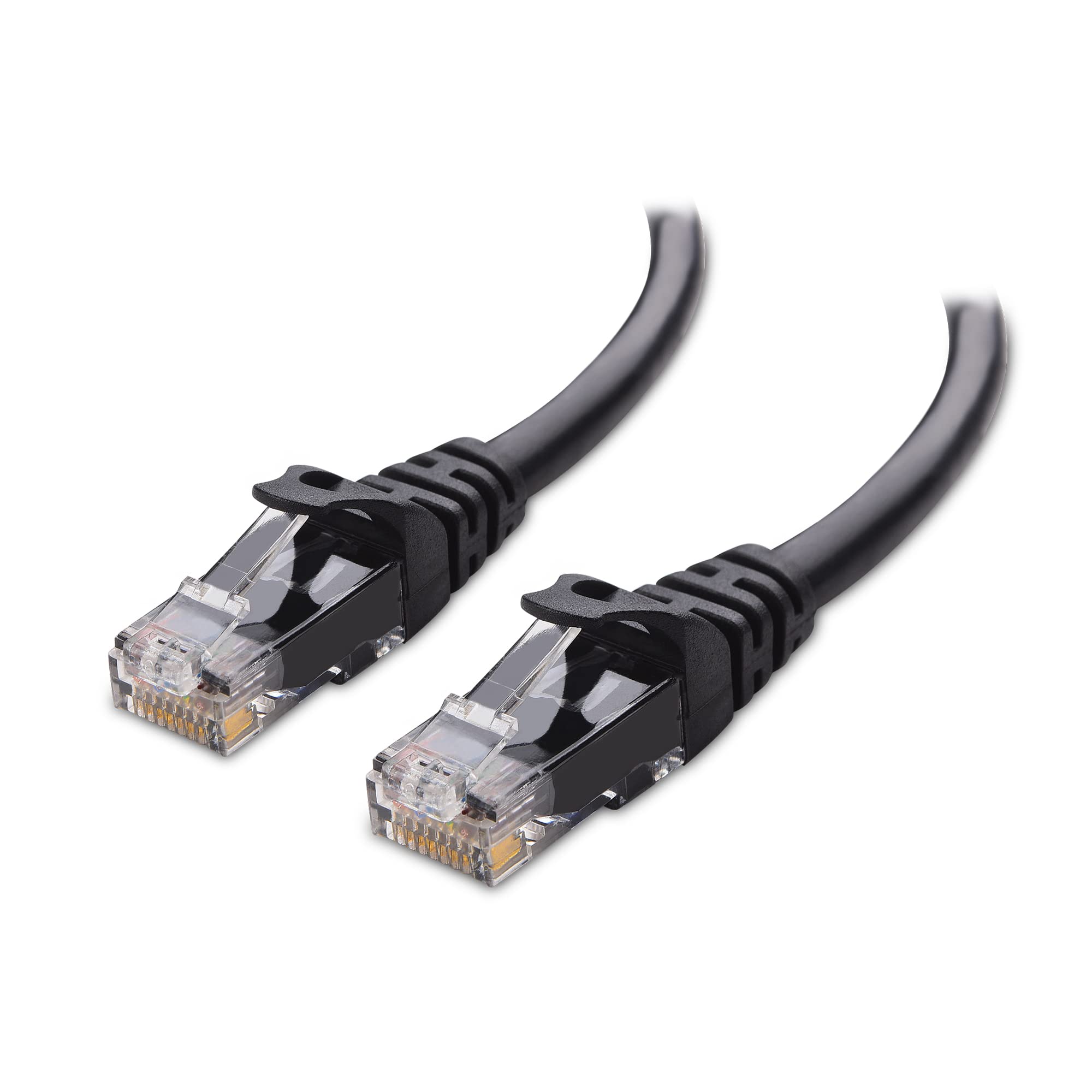 Cable Matters 10Gbps Snagless Long Cat 6 Ethernet Cable 45 ft (Cat 6 Cable, Cat6 Cable, Internet Cable, Network Cable) in Black