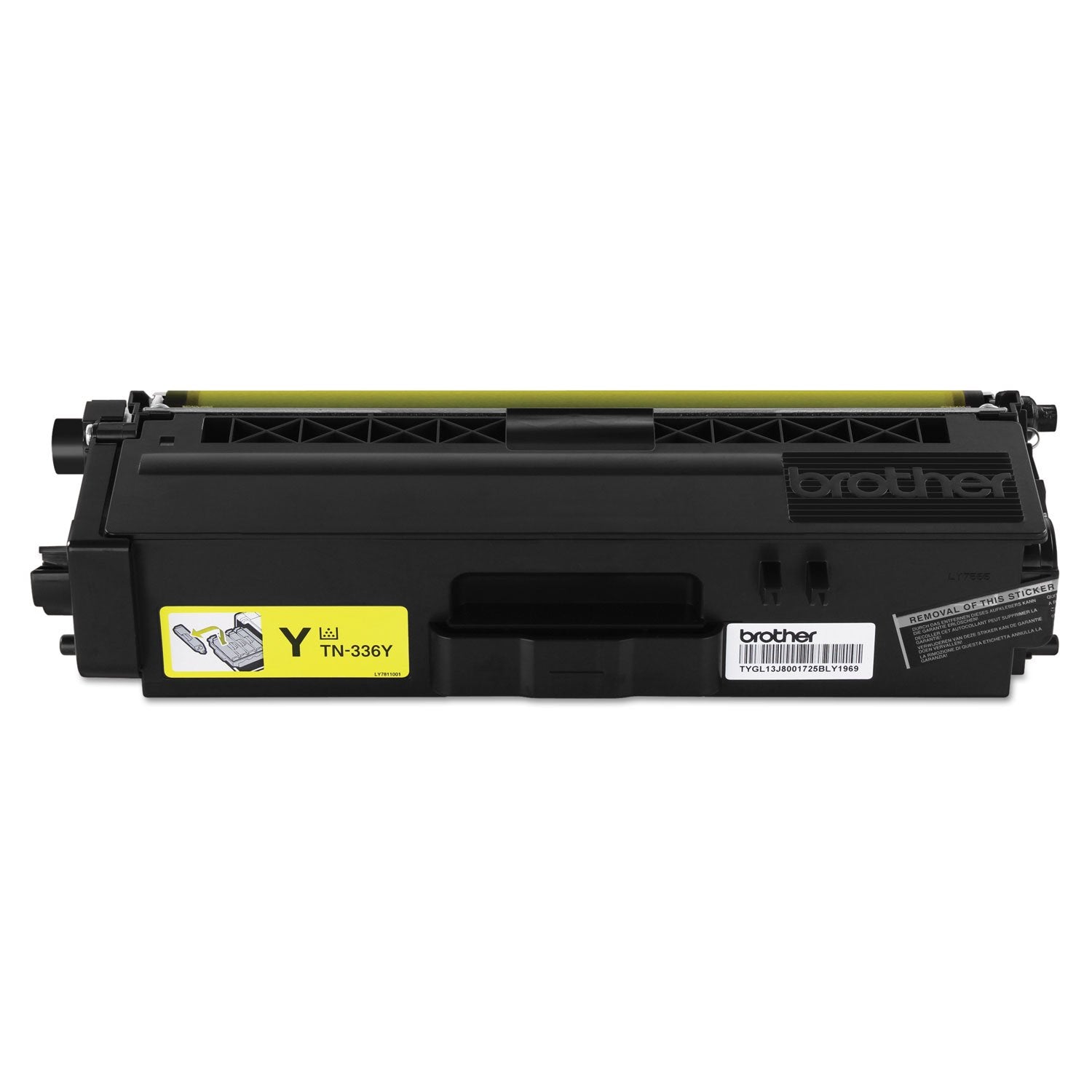 Brother TN-336Y laser toner & cartridge - laser toner & cartridges (Toner, Yellow, Laser, Brother, HL-L8250CDN, HL-L8350CDW, HL-L8350CDWT, MFC-L8600CDW, MFC-L8850CDW, ISO/IEC 19798)