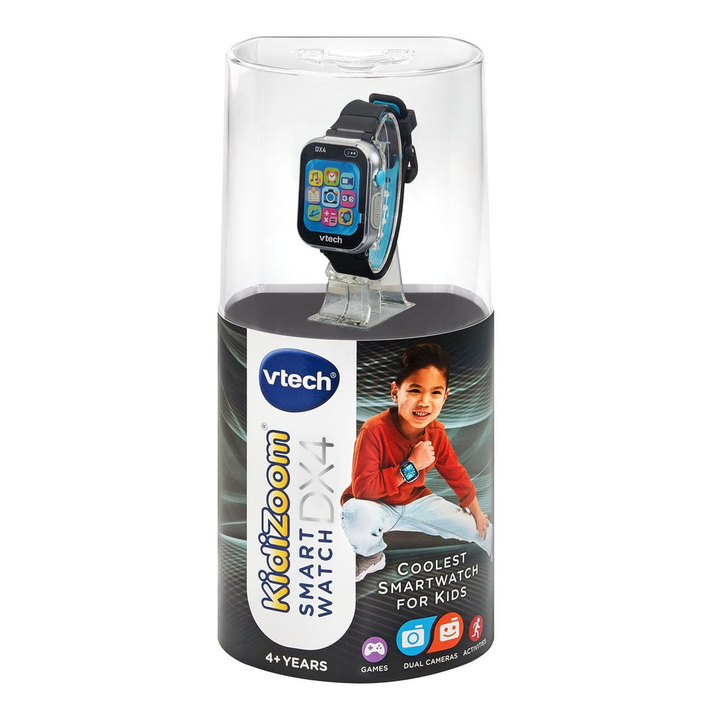 VTech KidiZoom Smartwatch DX4, Black