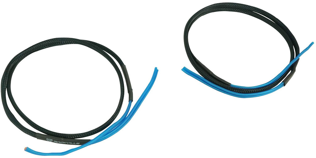 Rockville RWK8ATV 8 AWG OFC Copper Amp Installation Wire Kit, True-Spec, Flexible, Durable, for RZR/ATV/UTV Audio Systems