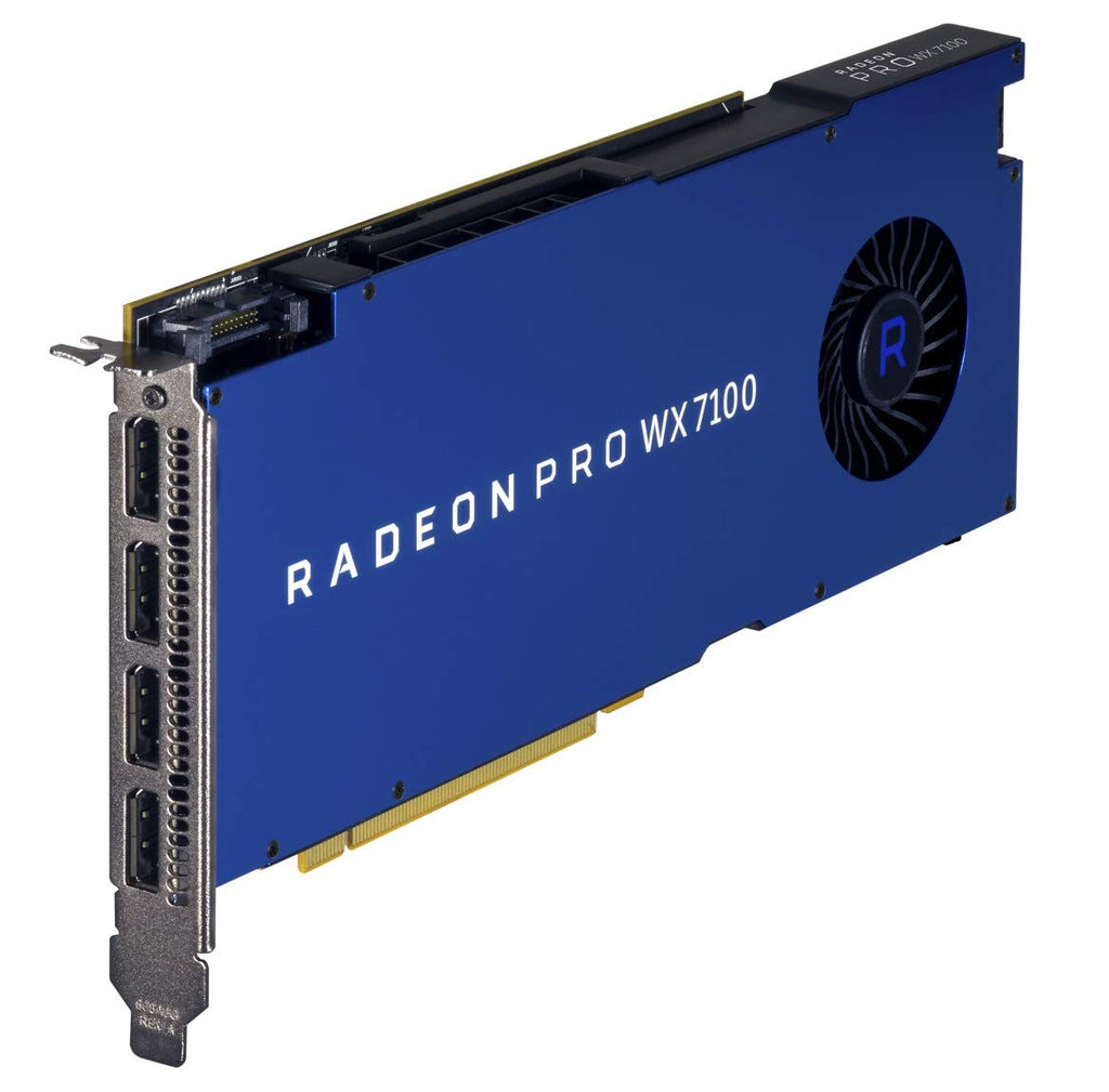 AMD - FIREPRO RADEON PRO WX 7100 8GB PCIE 3.0 16X 4X DP RETAIL IN