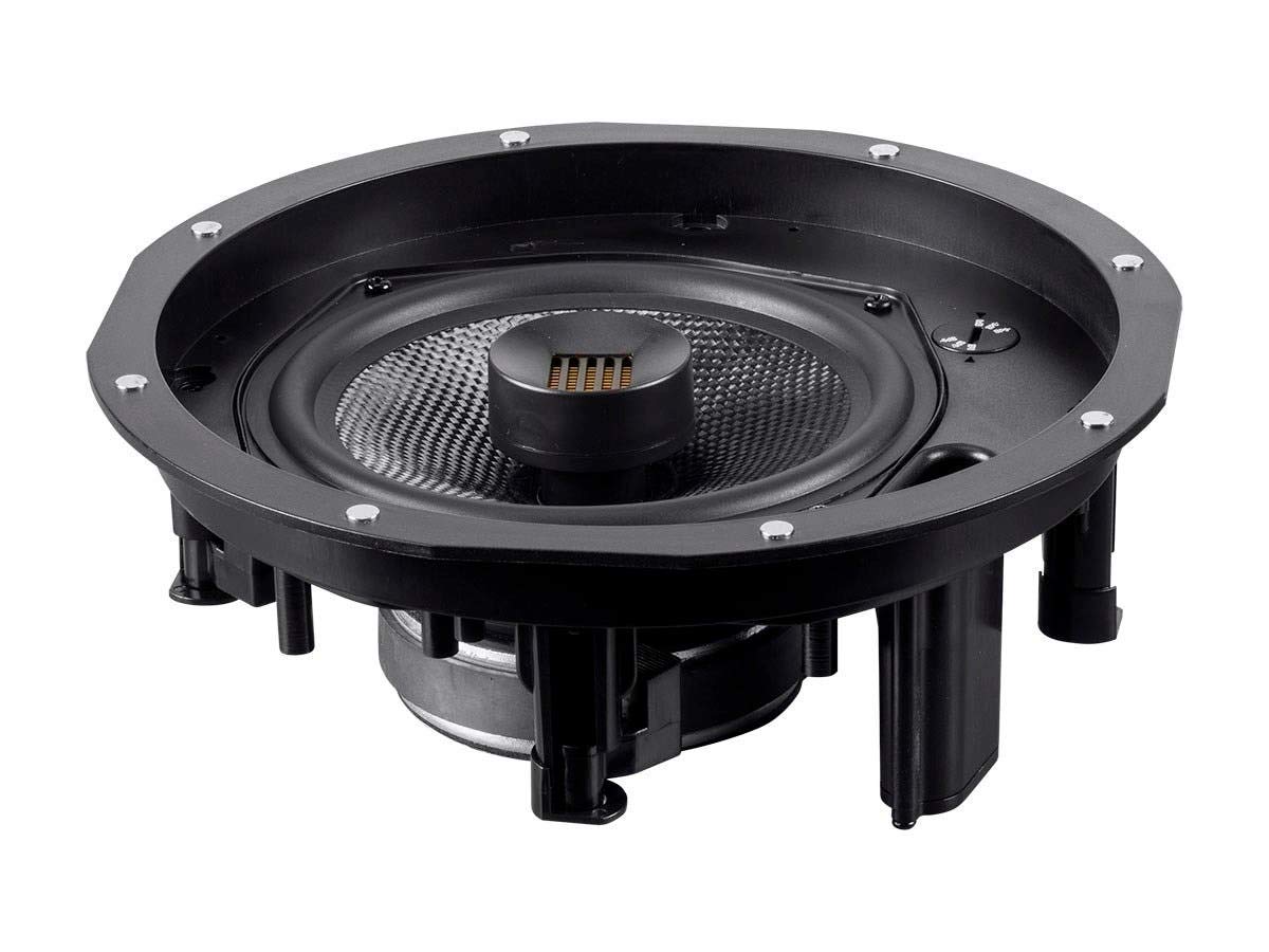 Monoprice Amber Ceiling Speakers 6.5-inch 2-way Carbon Fiber with Ribbon Tweeter (pair)