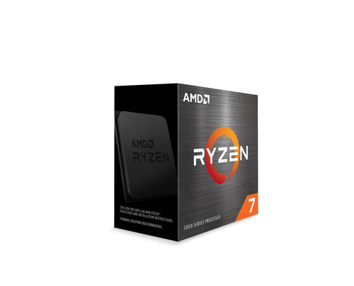 AMD Ryzensets 7 5800X Processor (8 Cores/16 threads, 105W TDP, AM4 socket, 36 MB Cache, 4,7Ghz max boost frequency, no cooler)