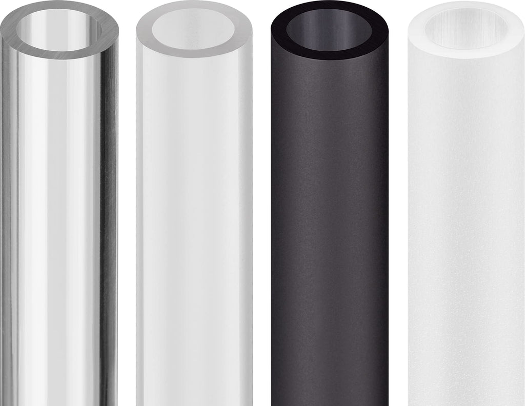 Corsair Hydro X Series XT Hardline Satin 14 mm Tubing (Straight-Line PMMA Tubing, Resilient Construction, Easy to Cut) White, CX-9059010-WW
