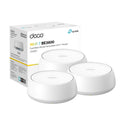 TP-Link Deco BE23 Dual-Band BE3600 WiFi 7 Mesh Wi-Fi System | 4-Stream 3.6 Gbps, 160 Mhz | Covers up to 6,500 Sq.Ft | 2× 2.5G Ports Wired Backhaul | VPN,MLO,AI-Roaming, HomeShield, 3-Pack