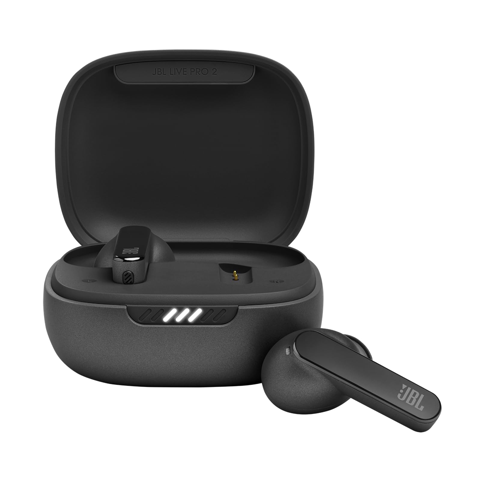 JBL Live Pro TWS 2: 40 Hours of Playtime, True Adaptive Noise Cancelling, Smart Ambient, and Beamforming mics (Black)