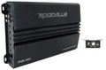 Rockville RVA-M3 V2 Mono Car Amplifier, 4000W, 1000W Dyno-Certified RMS @ 1 Ohm, Class-D, MOSFET, Bass Remote, Perfect for Subwoofers and Car Audio