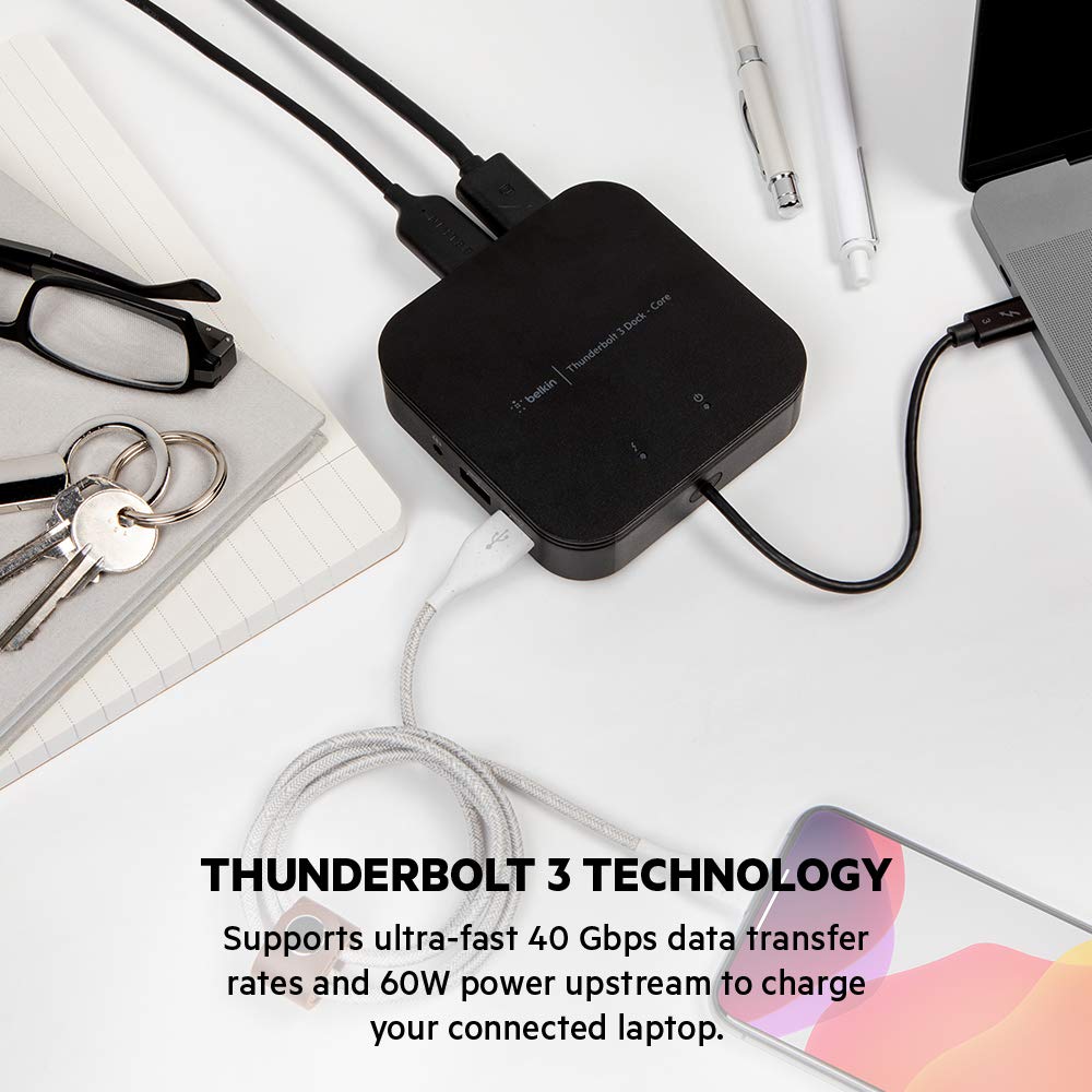 Belkin Thunderbolt 3 Dock Core Wired Black