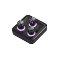 Cooler Master MasterHUB 3xKnob Module: Freeform 2.0 Modular Platform - Precision Control with Customizable Knobs and RGB LEDs for Effortless Fine-Tuning of Creative Apps and Lighting