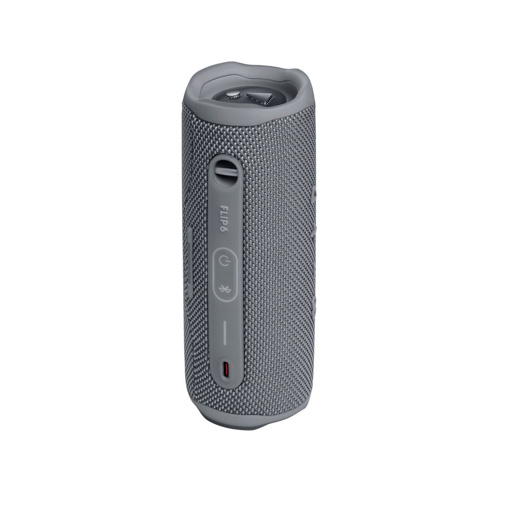 JBL Flip 6 Portable Bluetooth Speaker with 12 Hours of Playtime, Powerful Sound, IP67 Waterproof and Dustproof, PartyBoost for Multiple Speaker Pairing - Grey