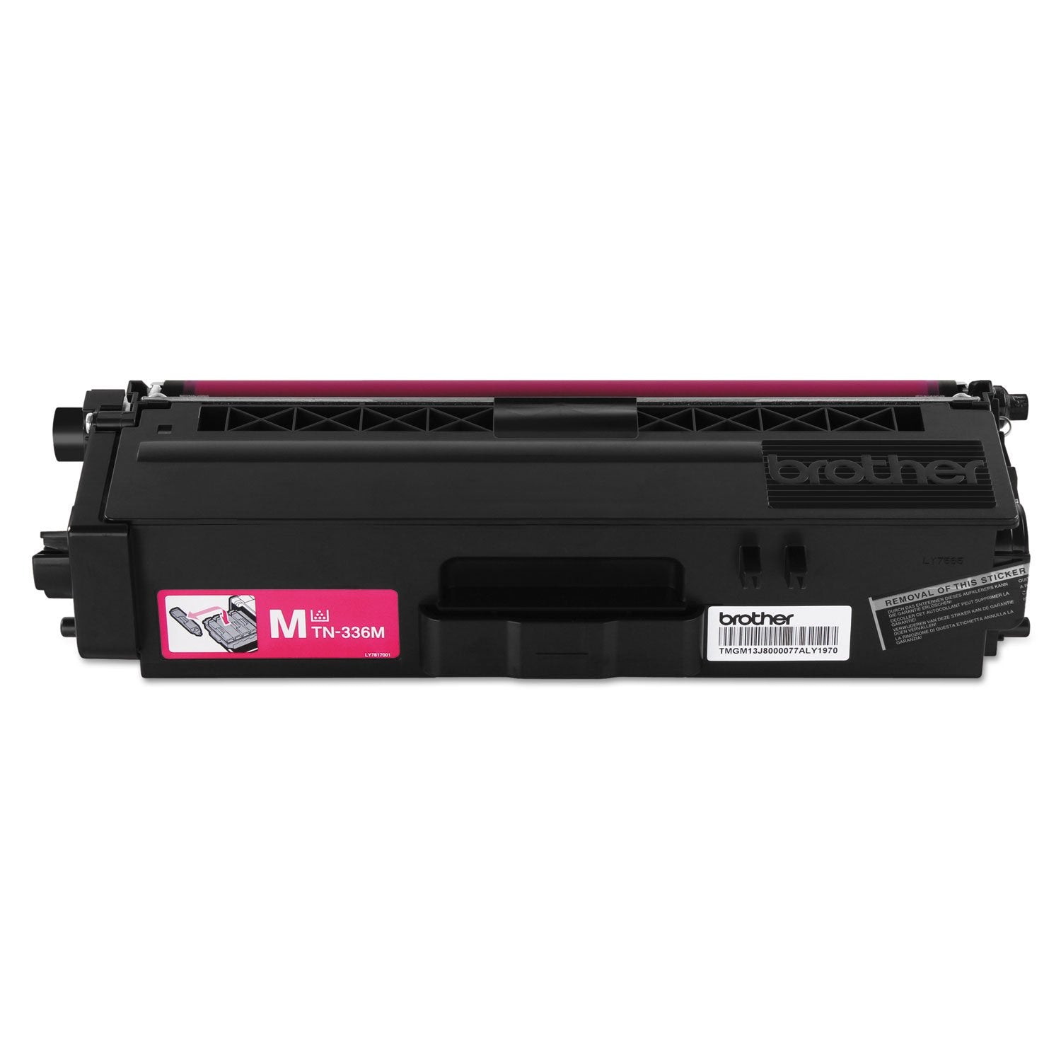 Brother TN-336M laser toner & cartridge - laser toner & cartridges (Magenta, Laser, Brother, HL-L8250CDN, HL-L8350CDW, HL-L8350CDWT, MFC-L8600CDW, MFC-L8850CDW, ISO/IEC 19798, Black)