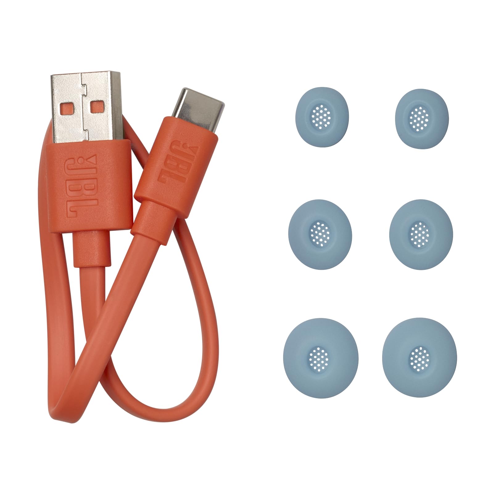 JBL Live Buds 3 - True Wireless Noise-Cancelling Bud-Type Earbuds, 40Hrs Total Playback, Wireless Charging, 6 Mics for Perfect Calls, Multi-Point Connection, IP55 Waterproof and dustproof (Blue)