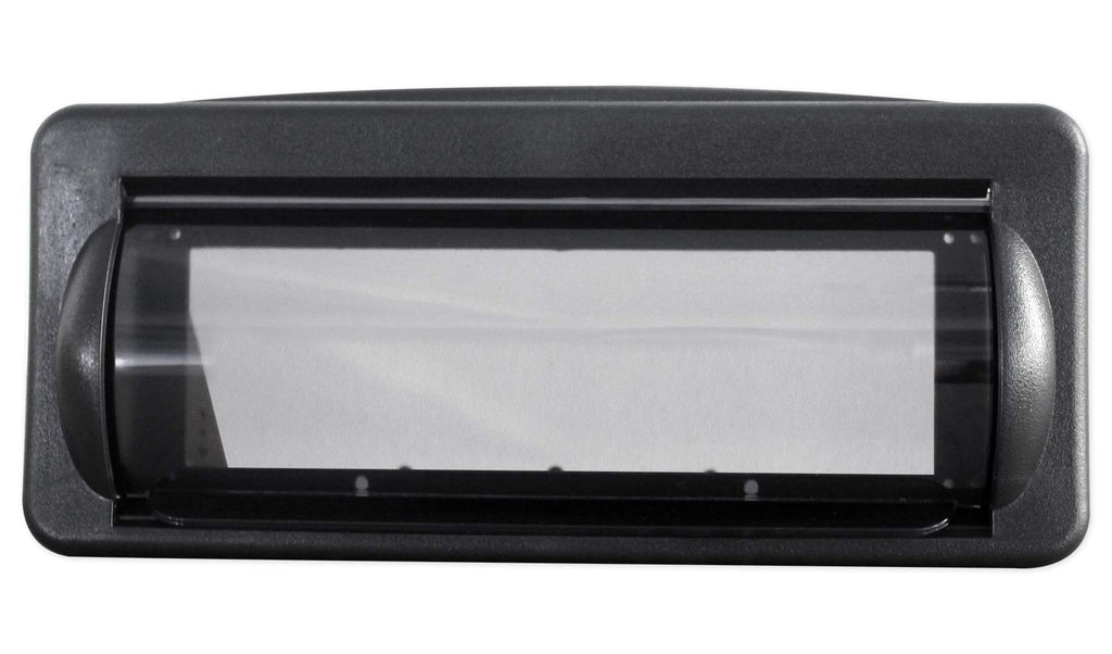 Rockville RWS4GB Universal Marine/Boat Receiver Splash Guard Housing Case Black