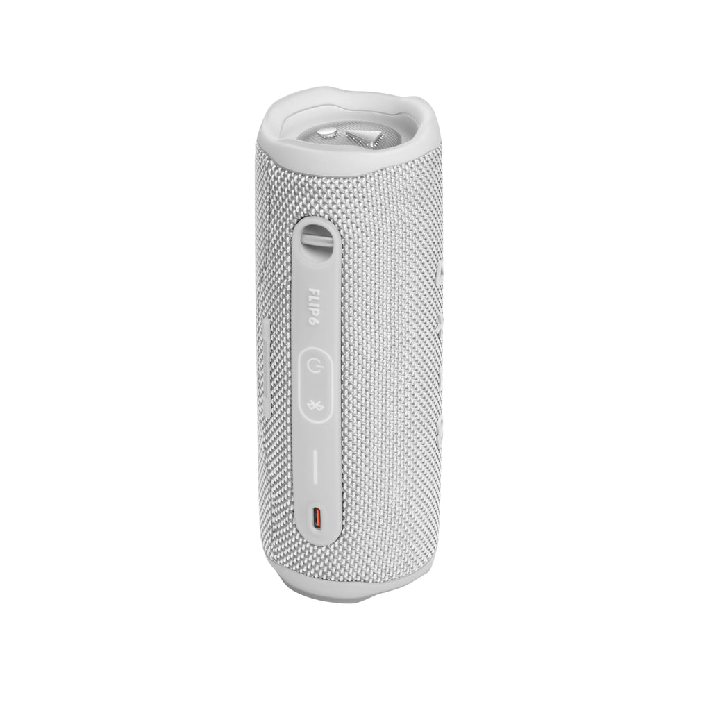 JBL Flip 6 Portable Bluetooth Speaker - White