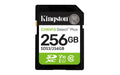 Kingston Canvas Select Plus SD Memory Card 256GB SDXC Gen3 150MB/s C10 UHS-I U1 V10 - SDS3/256GB