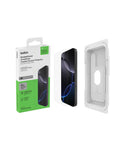Belkin ScreenForce InvisiGlass Treated Screen Protector for iPhone 16 Pro Max, Scratch-Resistant Impact Protection w/Included Easy Align Tray for Bubble Free Application - Made with Recycled Glass