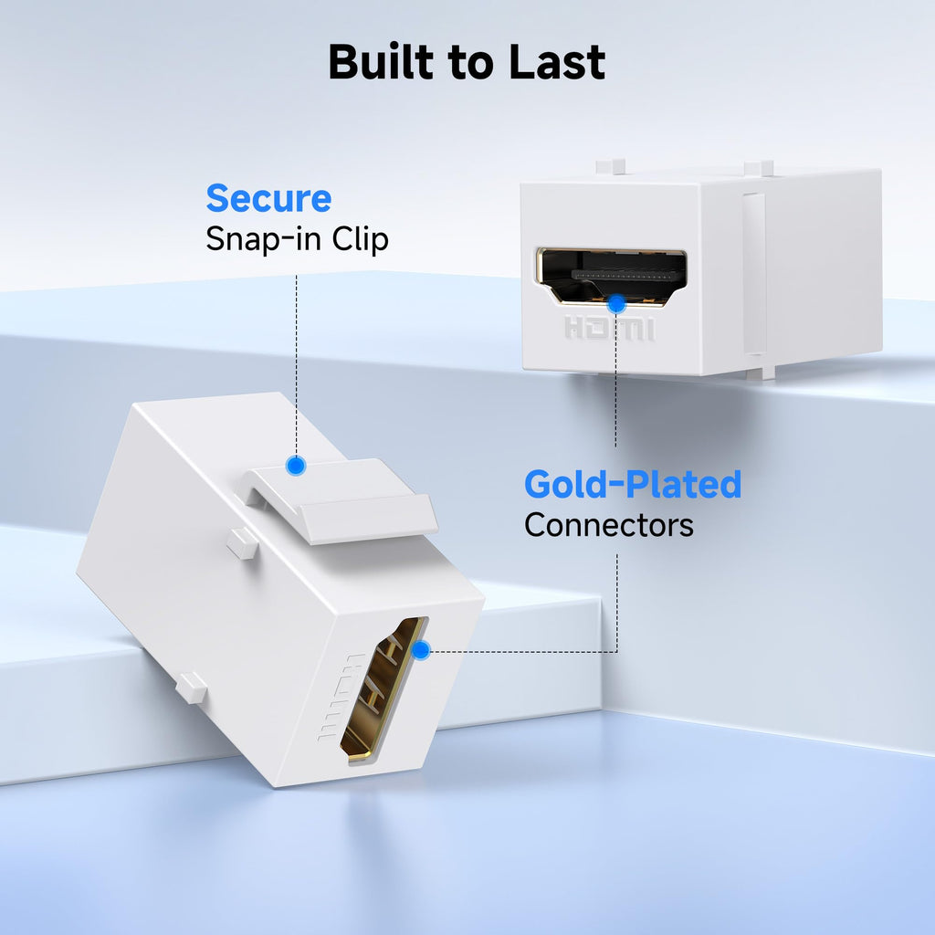 Cable Matters 2-Pack HDMI Keystone Jack Insert