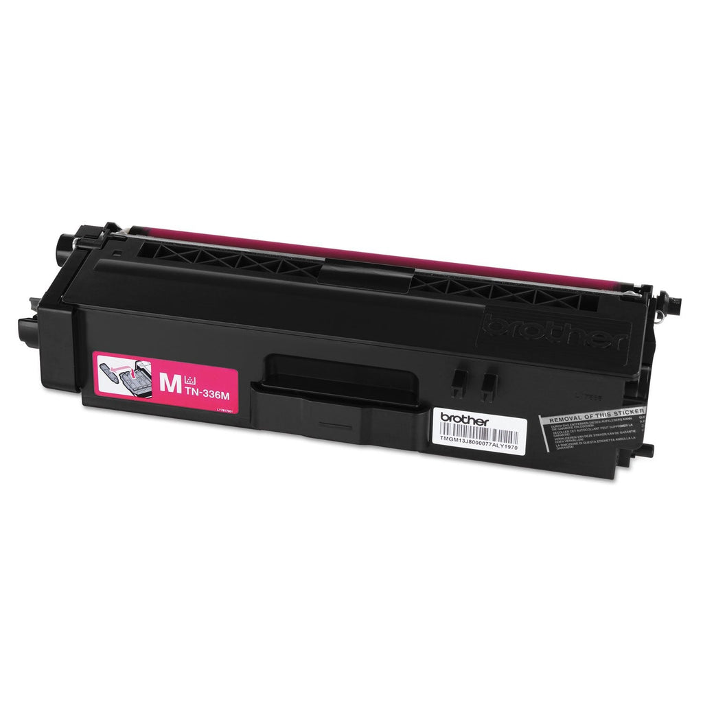 Brother TN-336M laser toner & cartridge - laser toner & cartridges (Magenta, Laser, Brother, HL-L8250CDN, HL-L8350CDW, HL-L8350CDWT, MFC-L8600CDW, MFC-L8850CDW, ISO/IEC 19798, Black)