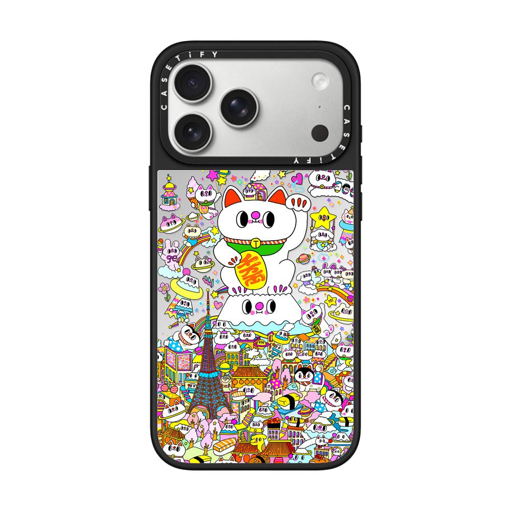 Lucky Cat of Fuji's Peak iPhone Case - afd537