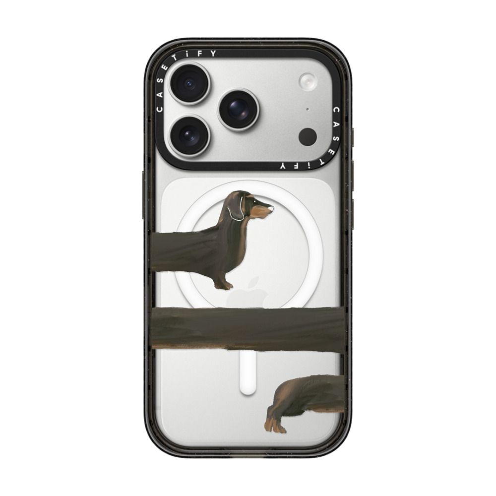 Dachshund Loop iPhone Case