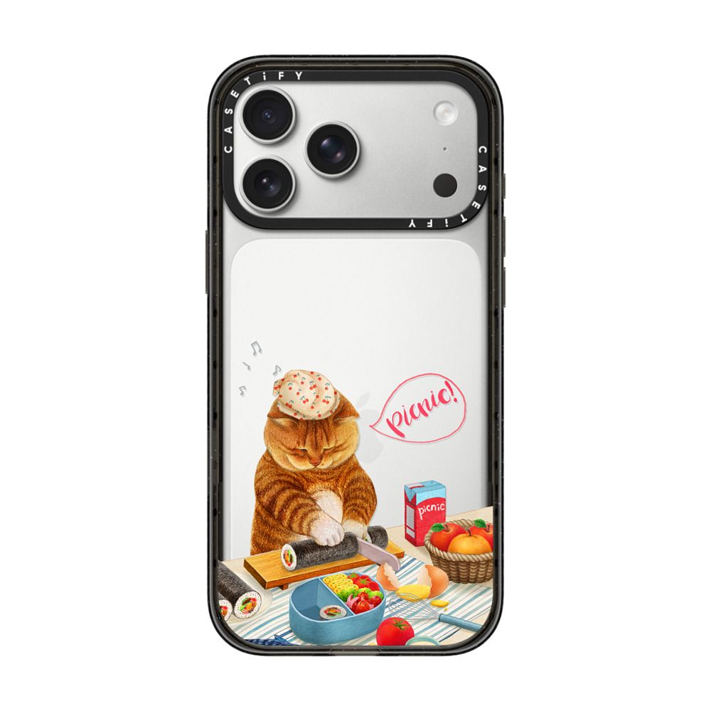 Mama cat iPhone Case