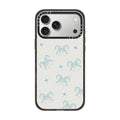 Blue Dreamy Ribbon iPhone Case