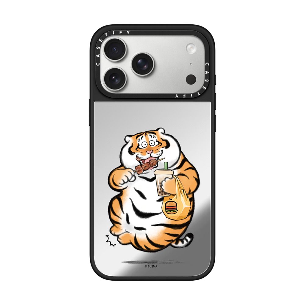 Fat And Happy by Bu2ma iPhone Case