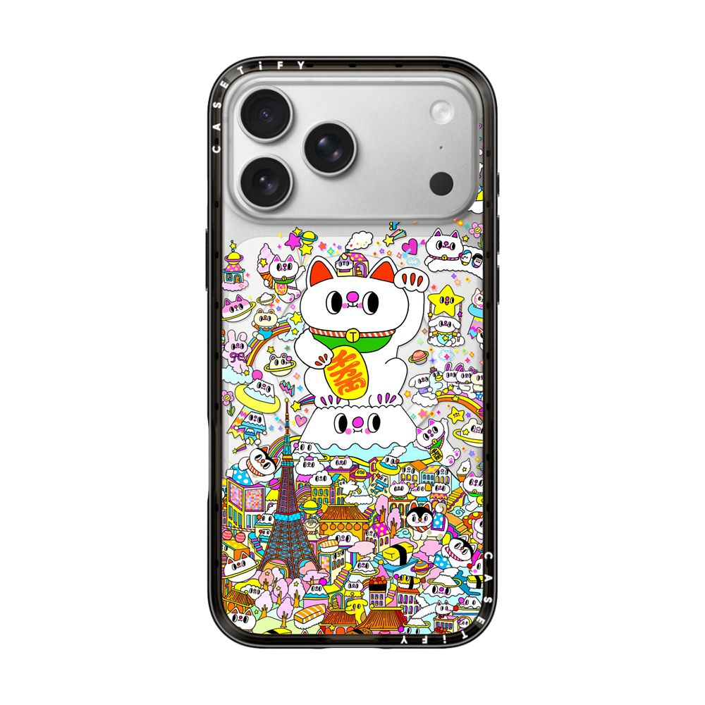 Lucky Cat of Fuji's Peak iPhone Case - afd537