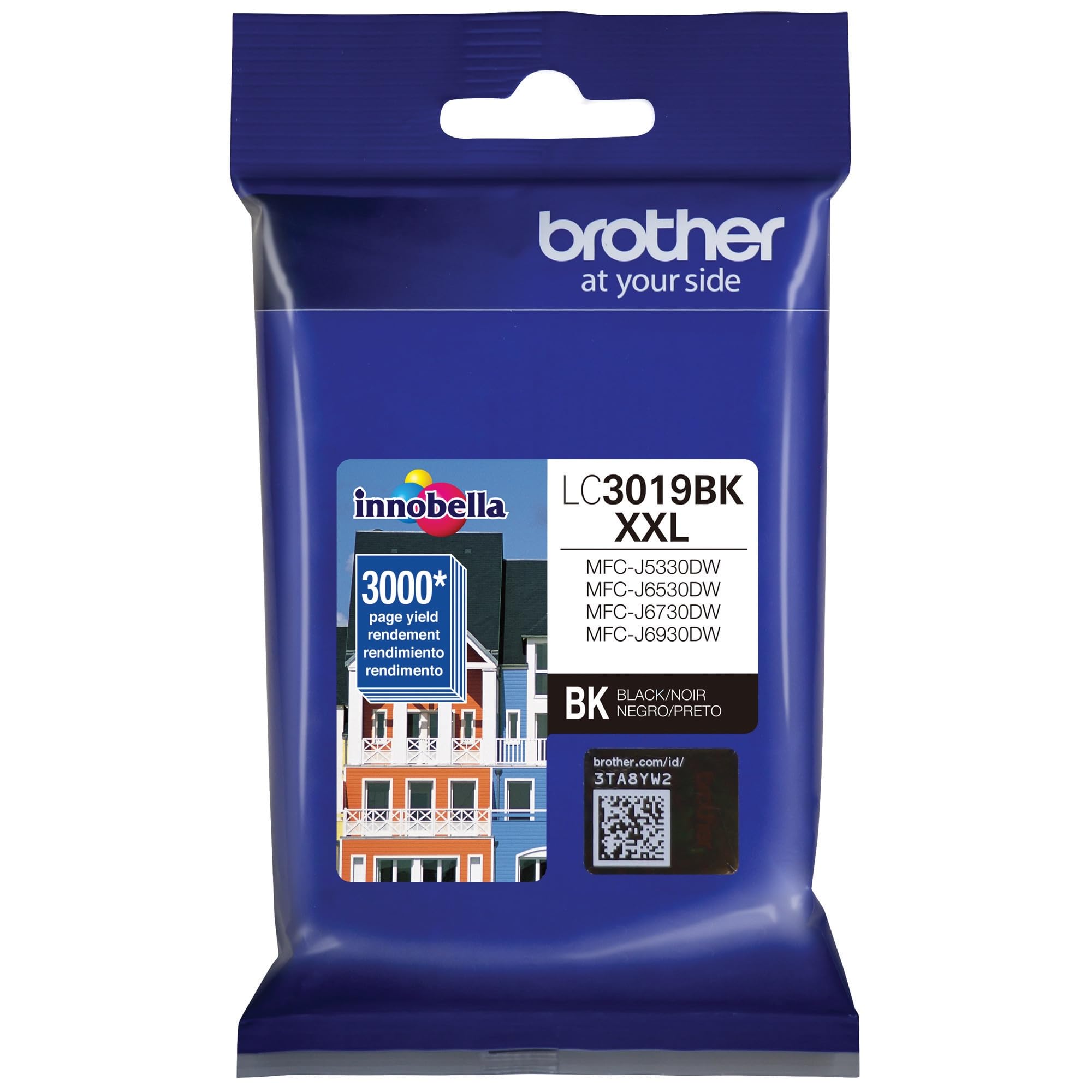BROTHER LC3019BK Super High Yield Black Ink Cartridge