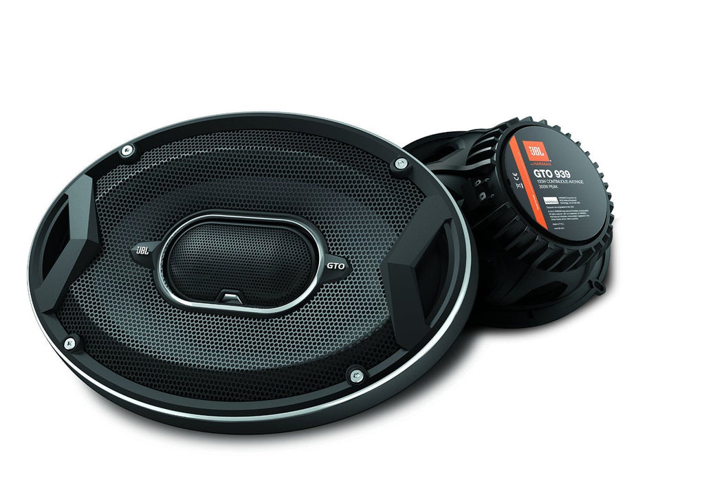 JBL GTO 938 3�Way Coax Car-Hifi Speakers (6 x 22.9 CM (9 Inches) 300 Watts, 94 dB) Pair, Black