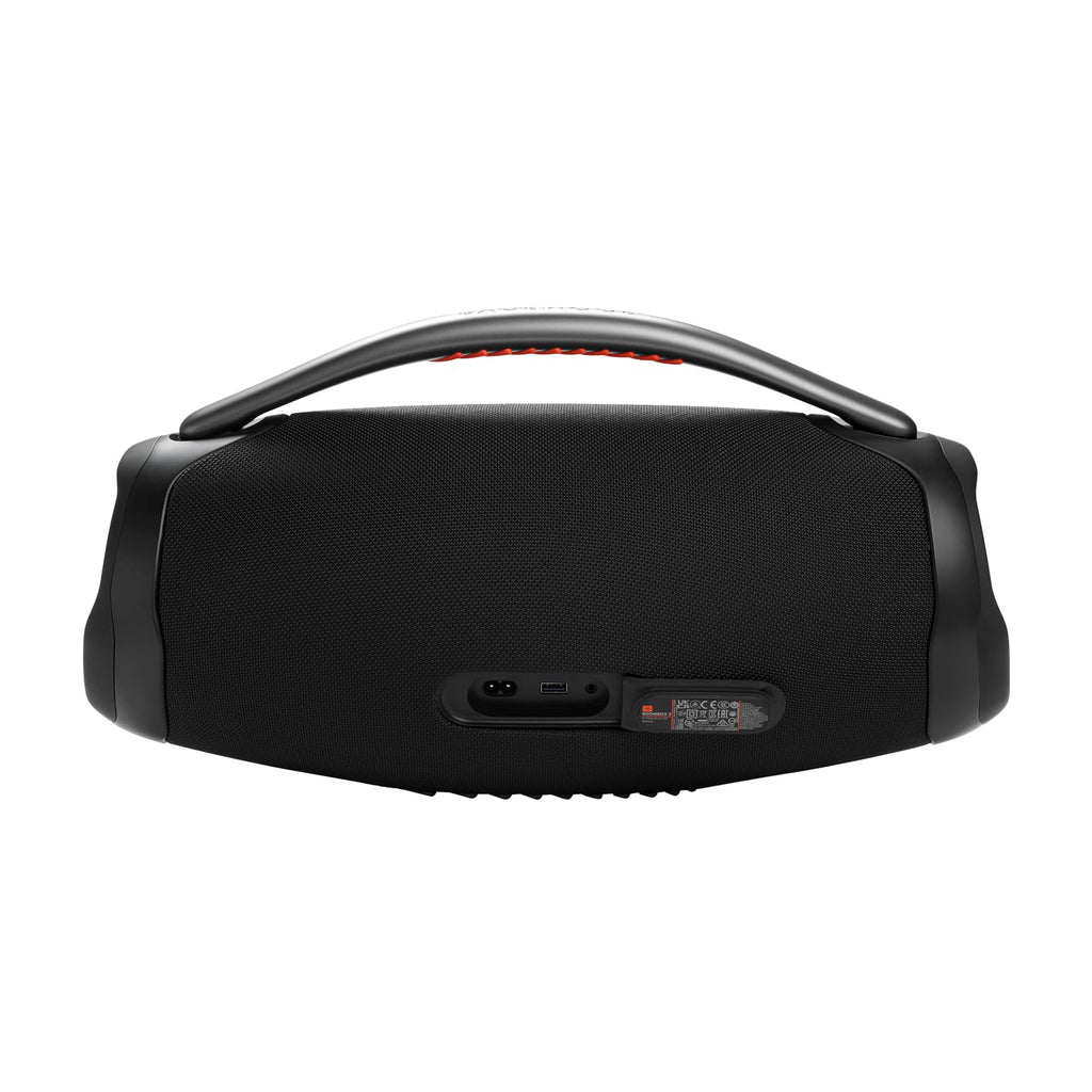 JBL Boombox 3 Portable Bluetooth Speaker, 180W Power, 24 Hour Playback, Waterproof and Dust Resistant IP67 - Black