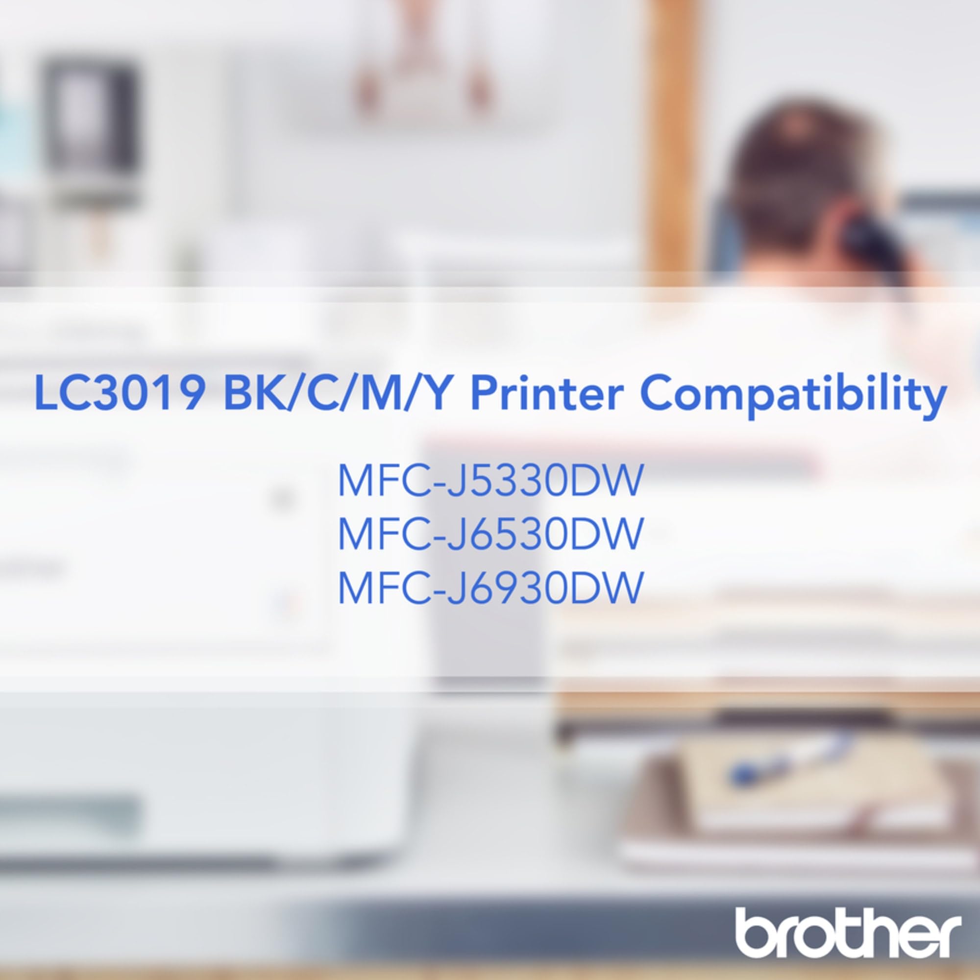 Brother LC3019C Super High Yield Cyan Ink Cartridge