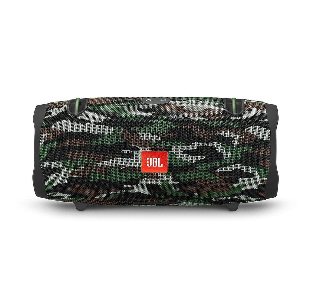 DevaCurl 1 JBL Xtreme 2 Portable Waterproof Wireless Bluetooth Speaker-Camouflage, 18/8 Stainless Steel
