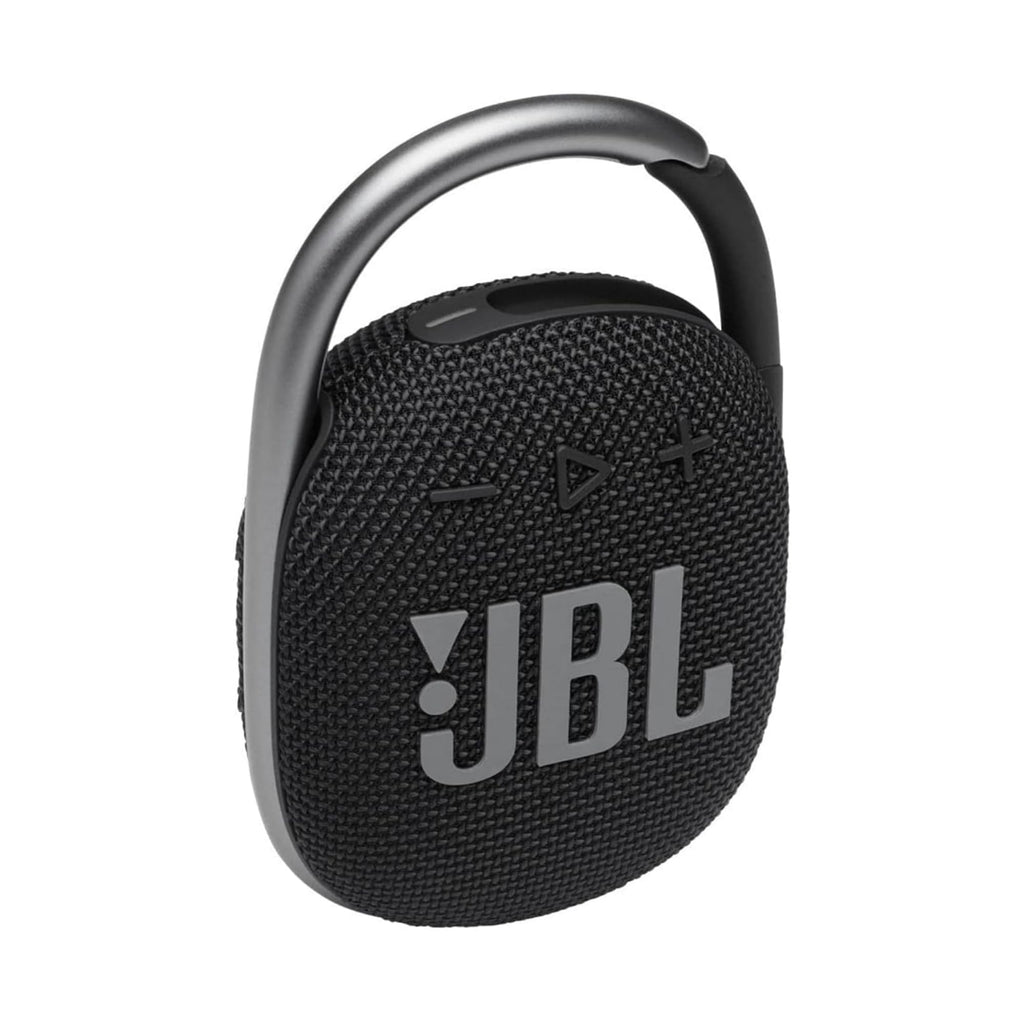 JBL Clip 4, Black/Orange - Portable Bluetooth 5.1 Speaker - Up to 10 Hours of Play - Waterproof & Dust Resistant - Includes Noise & Echo-Canceling Speakerphone