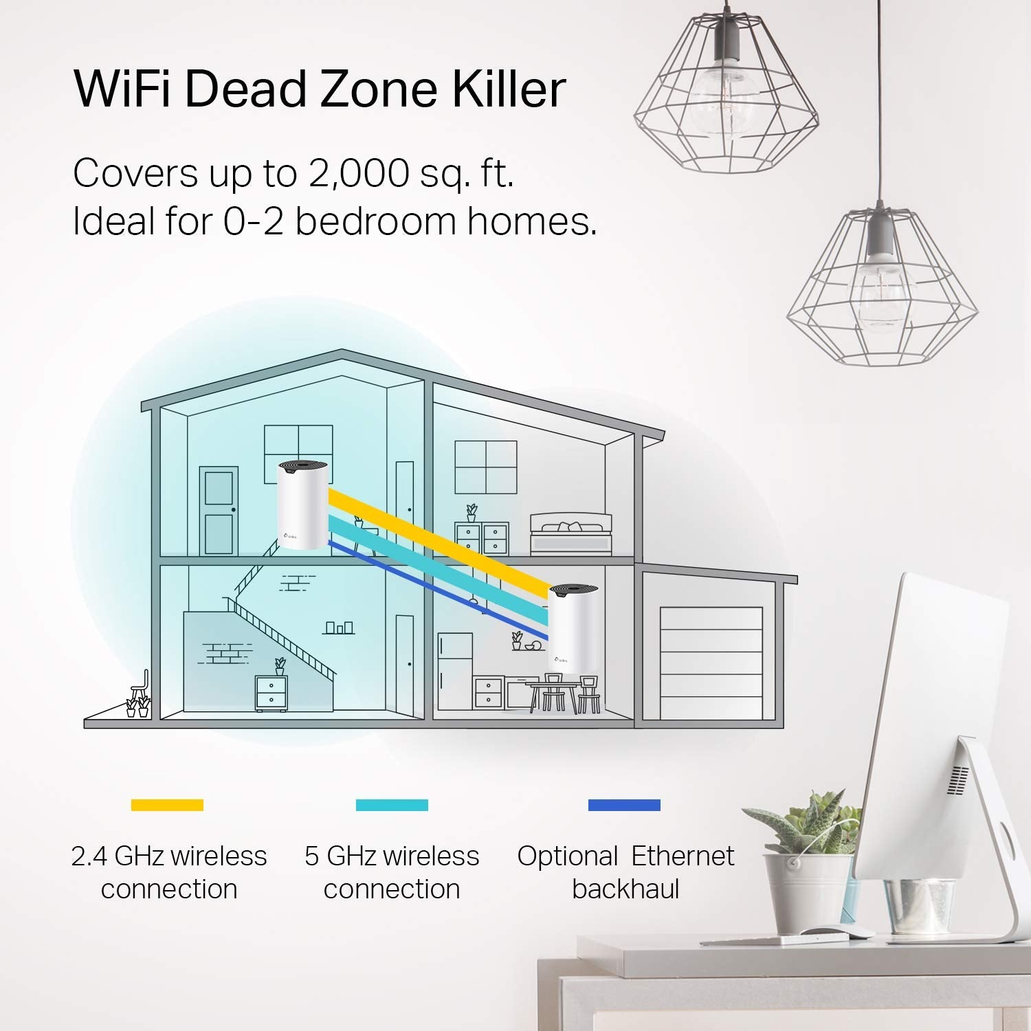 TP-LINK USA CORPORATION DECO S4(1-PACK) AC1200 WHOLE HOME MESH WIFI SYSTEM 1PACK